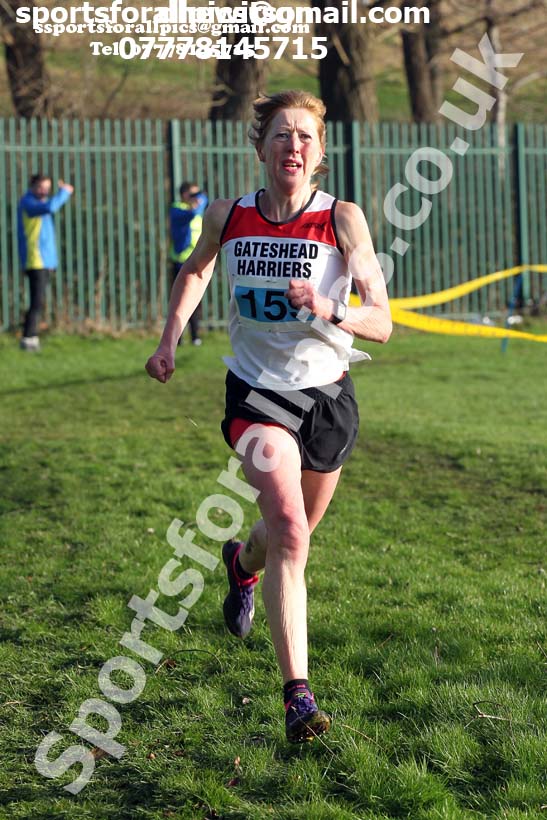 Senior womens 2020 Birtley Cross Country Relay, County Durham.  Photo: David T. Hewitson/Sports for All Pics